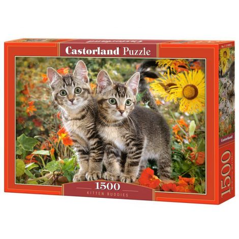 Puzzle Castorland 1500el Dwa kotki